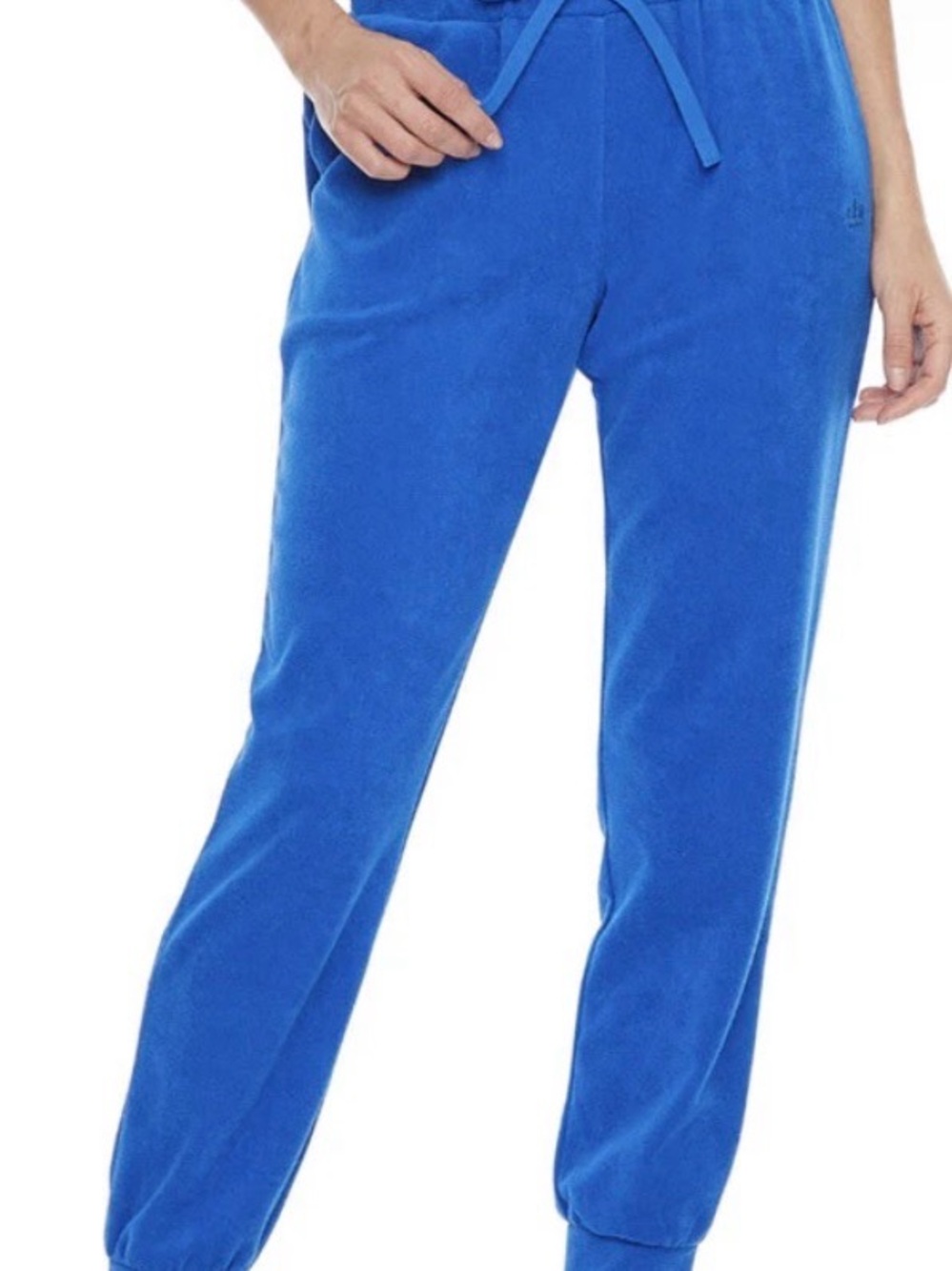 Juicy Couture Royal Blue Velour Jogger Pants